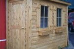 4ft x 8ft - Lean-to style - Cedar Strip